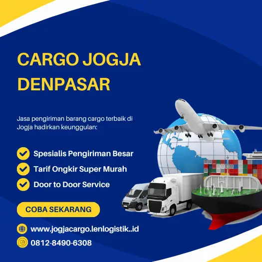 Cargo Jogja Denpasar Promo Rp.5000/Kg