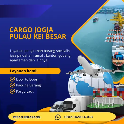 Cargo Jogja Pulau Kei Besar