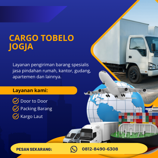 cargo Tobelo Jogja
