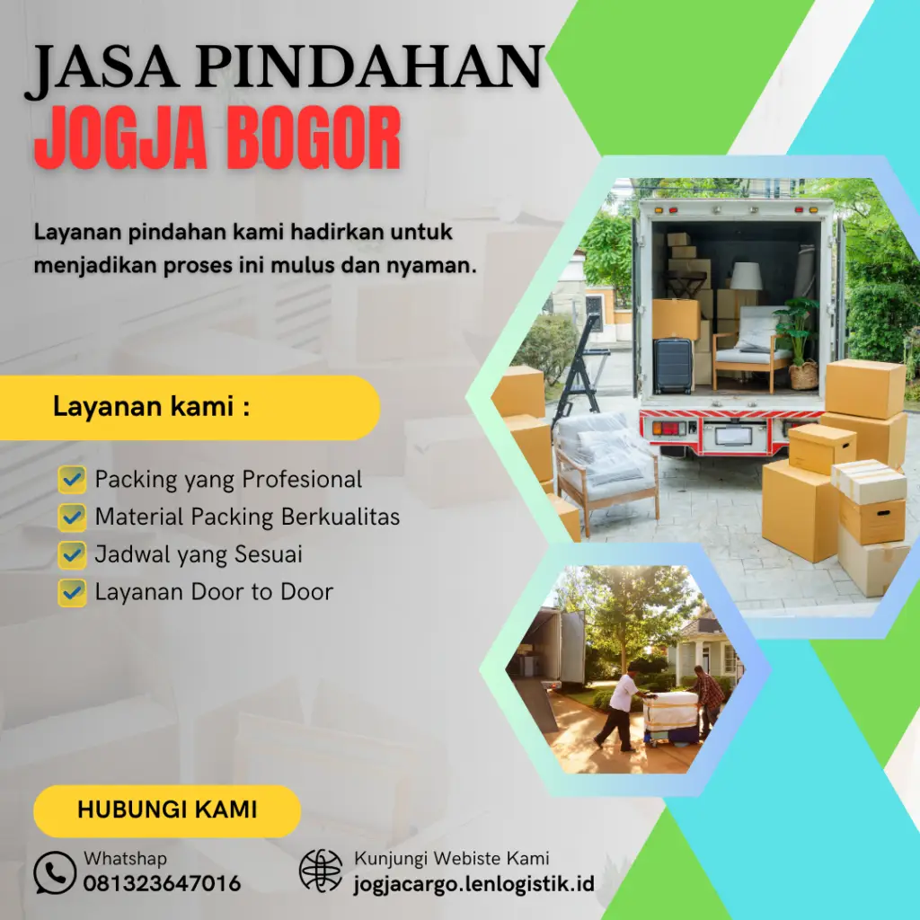 jasa pindahan jogja bogor
