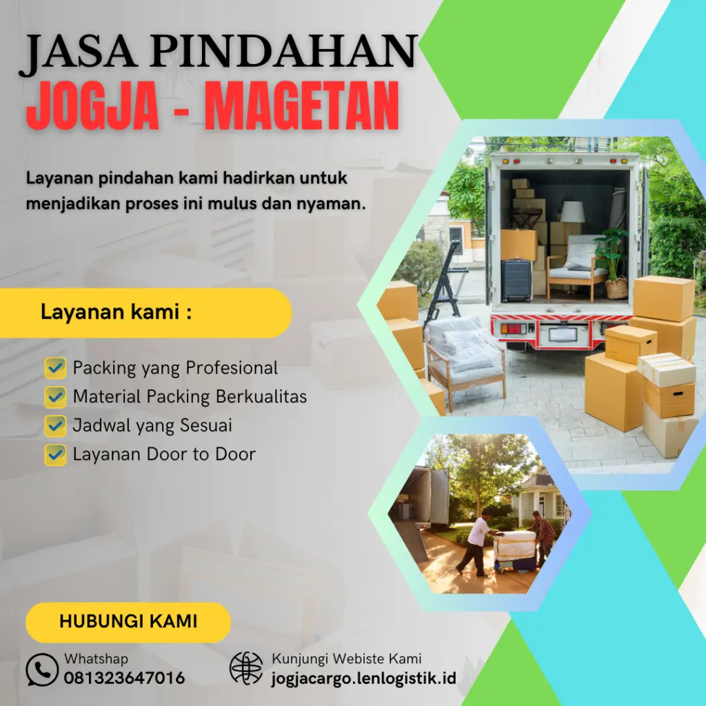 jasa pindahan jogja magetan