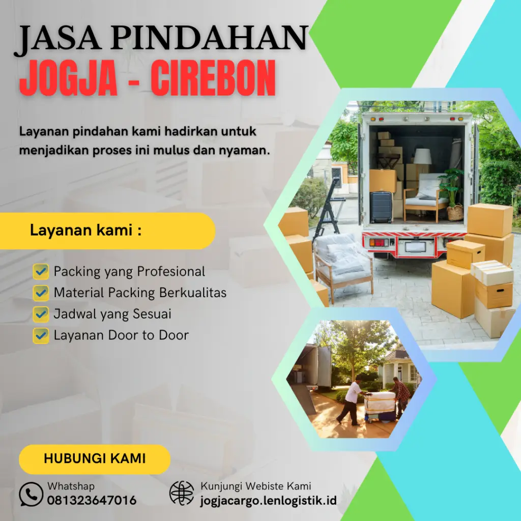 jasa pindahan jogja cirebon