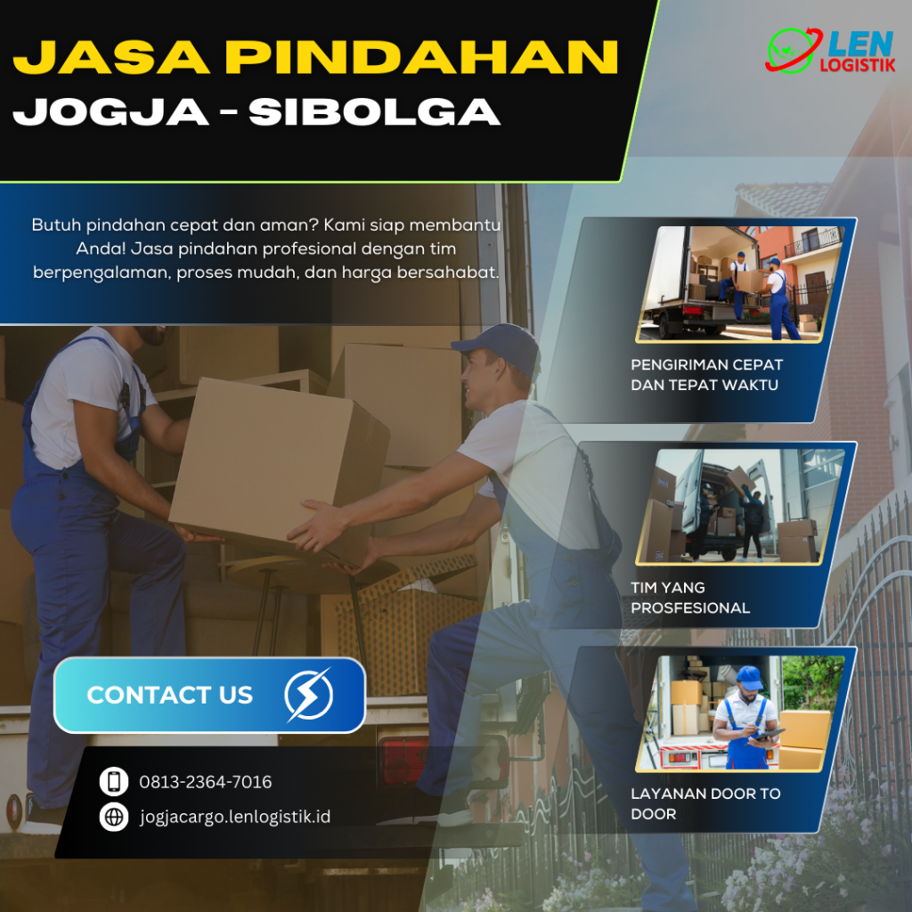 jasa pindahan jogja sibolga