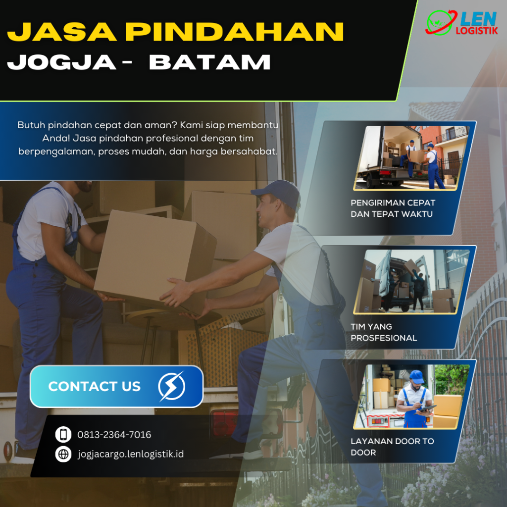 jasa pindahan jogja batam