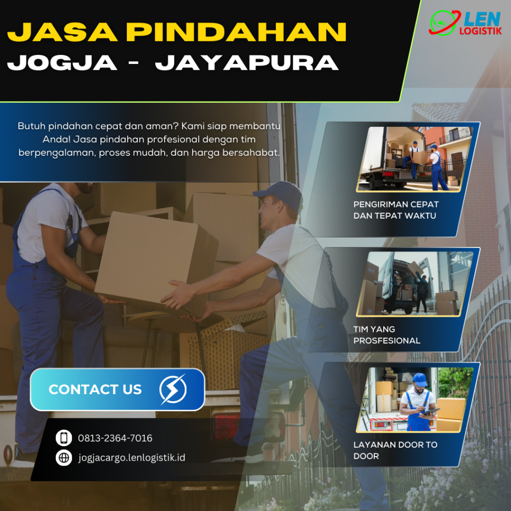 jasa Pindahan Jogja Jayapura