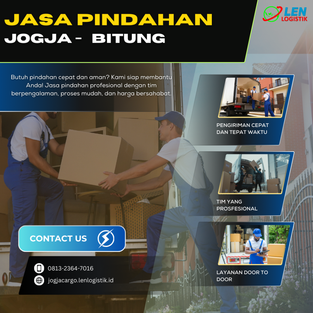 Jasa Pindahan Jogja Bitung