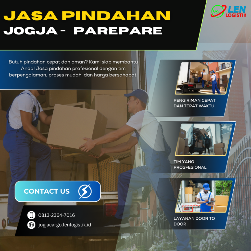 Jasa Pindahan Jogja Parepare