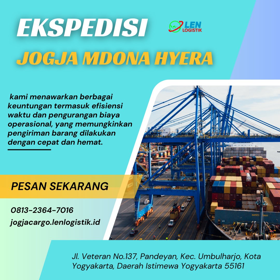 ekspedisi jogja Mdona Hyera