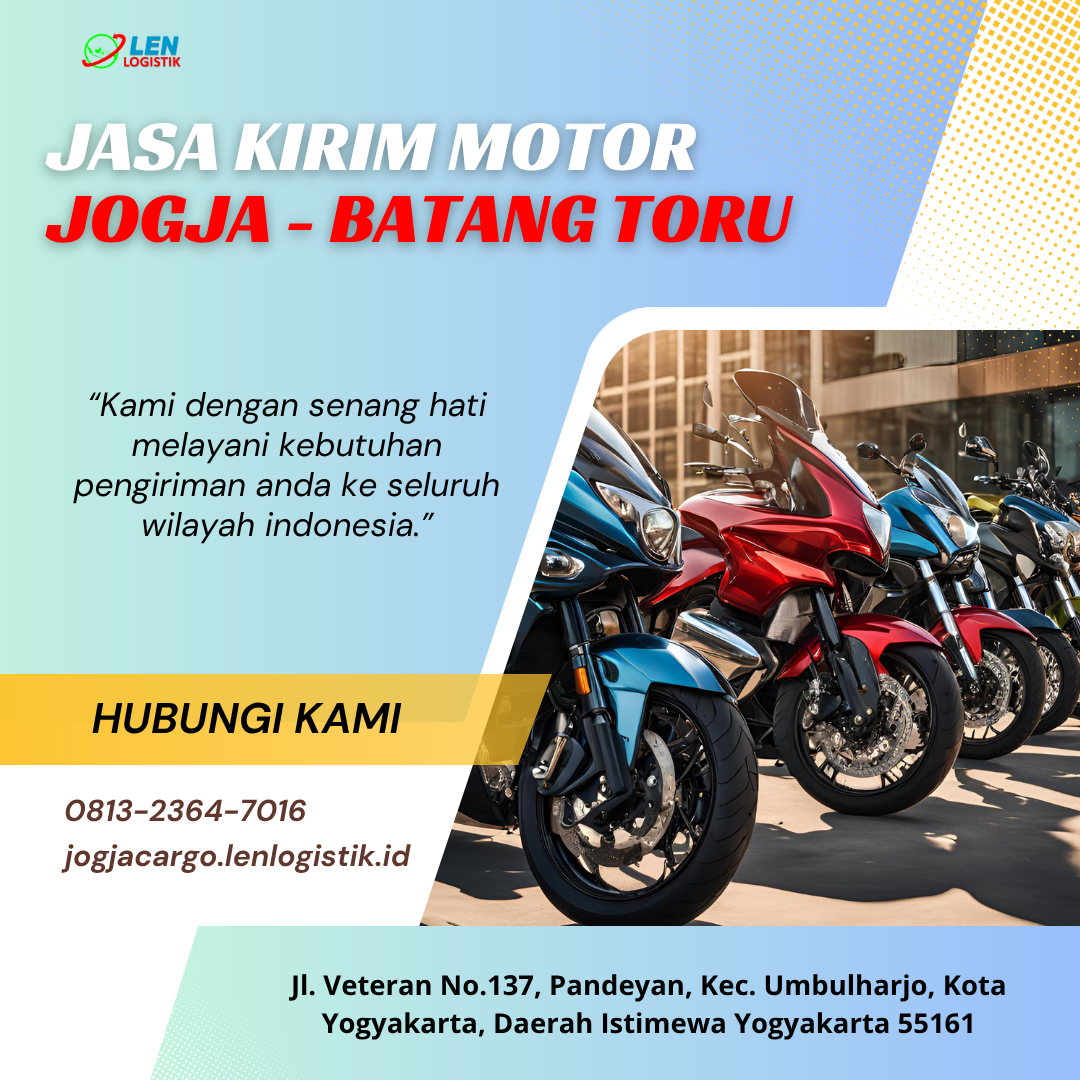 Jasa Kirim Motor Jogja Batang Toru