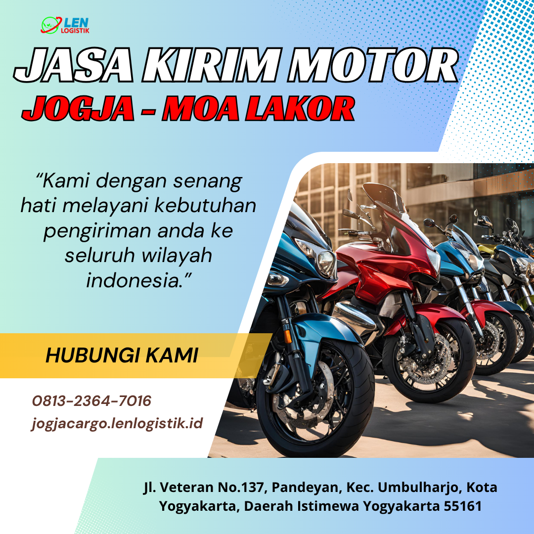 Jasa Kirim Motor Jogja Moa Lakor