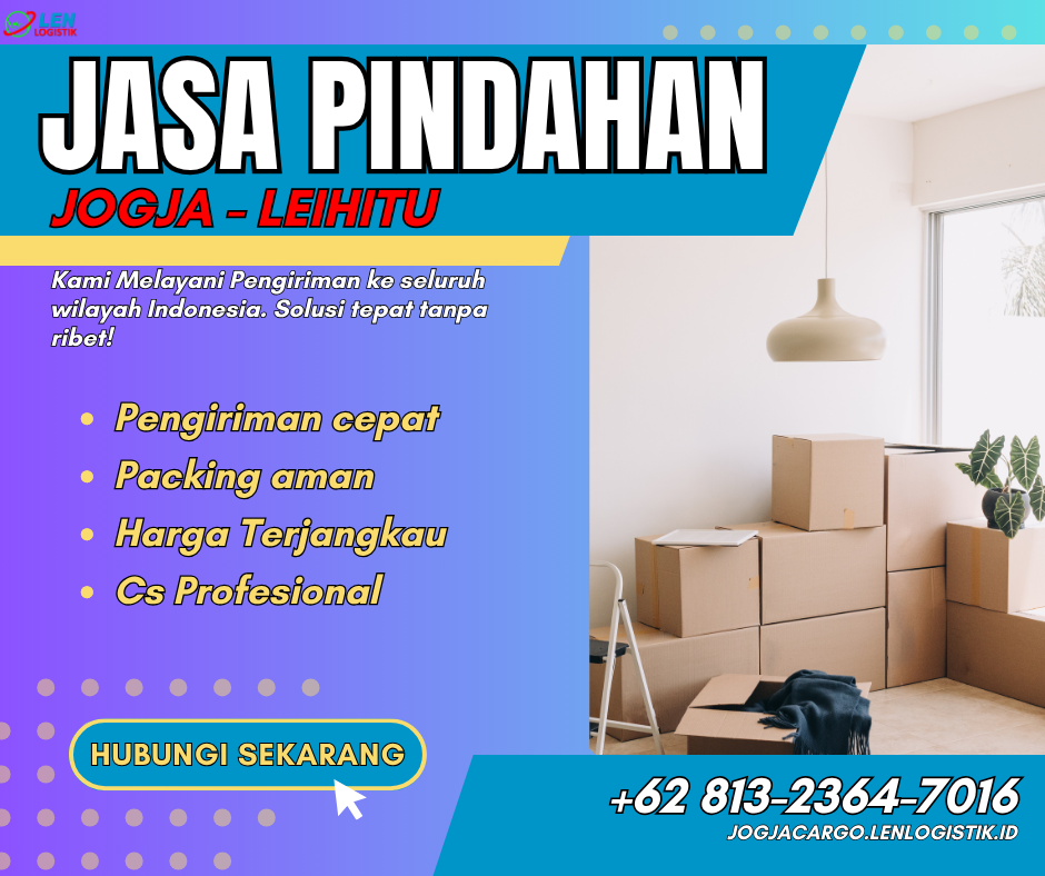 Jasa Pindahan Jogja Leihitu
