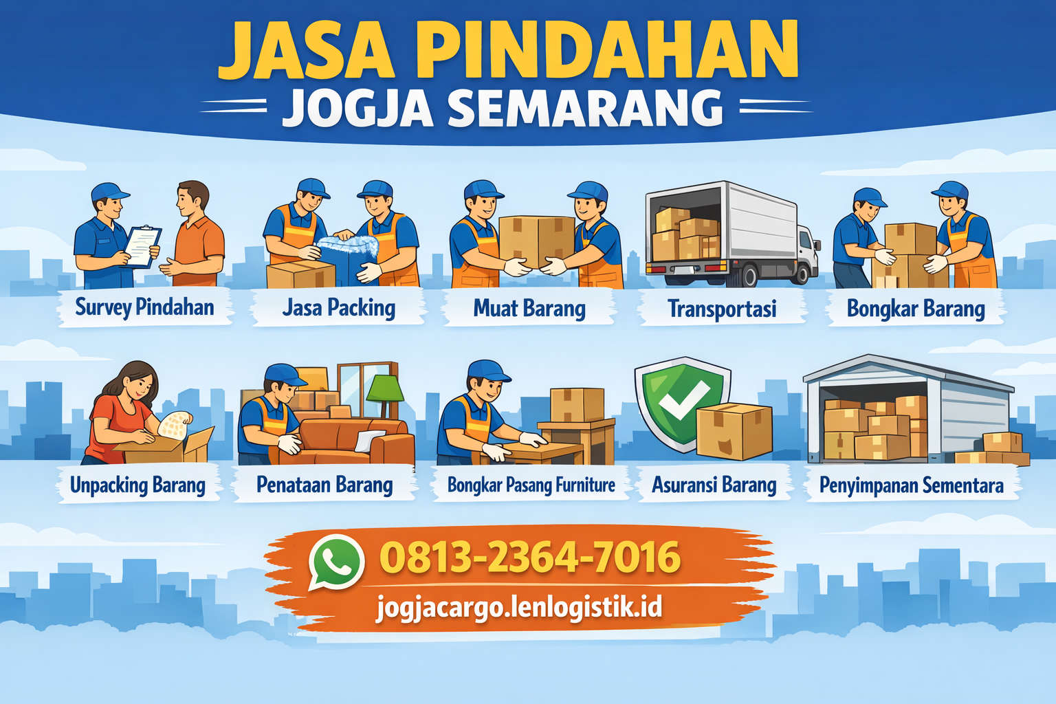 Jasa Pindahan Jogja Semarang