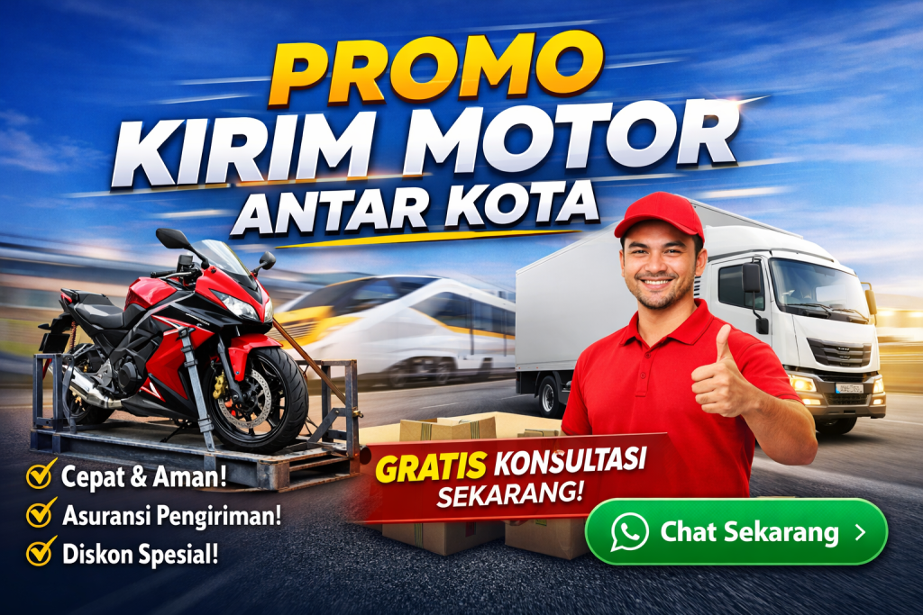 kirim motor antar kota