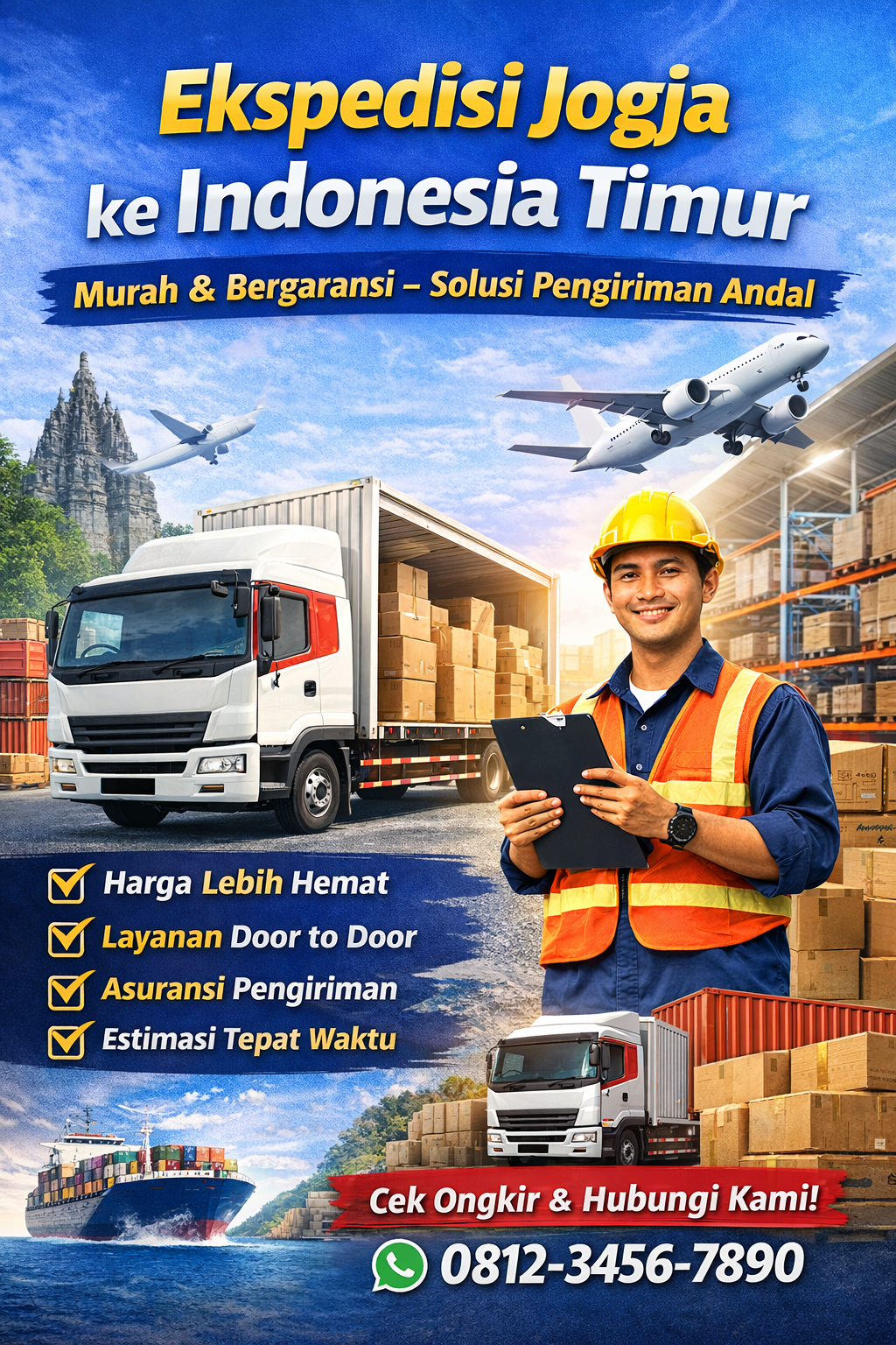 Ekspedisi Jogja ke Indonesia Timur