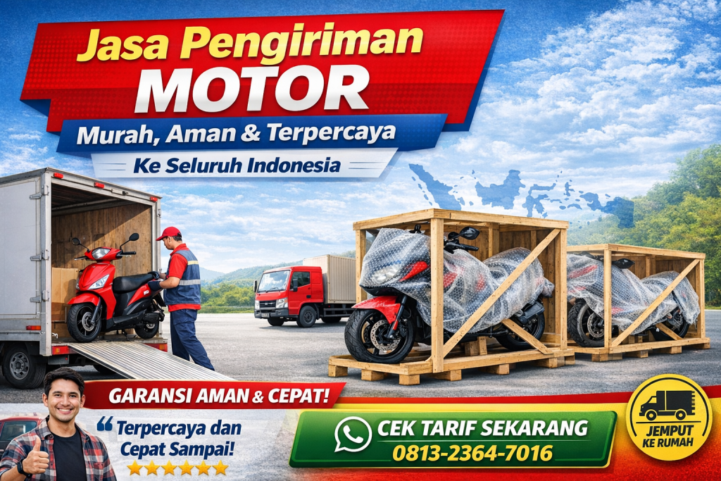 jasa pengiriman motor