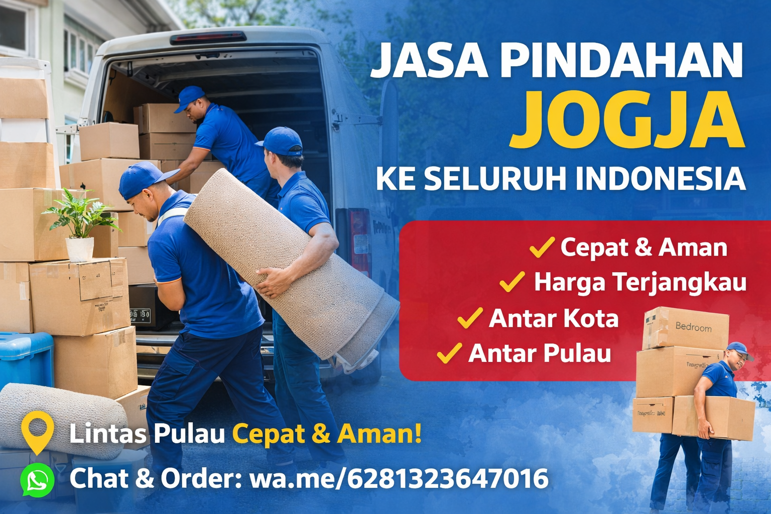 Jasa Pindahan Jogja ke Seluruh Indonesia