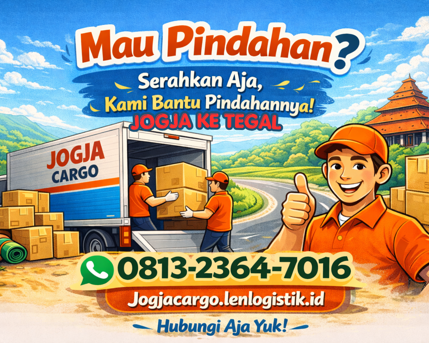 jasa pindahan jogja ke tegal
