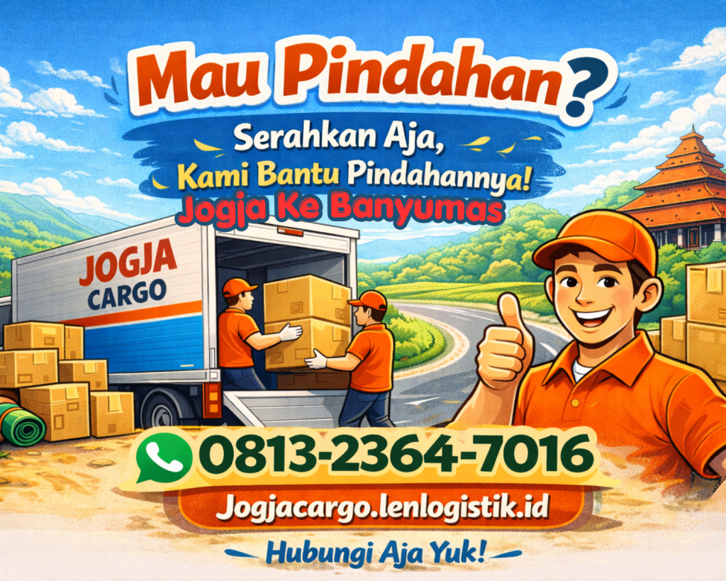 jasa pindahan jogja ke Banyumas