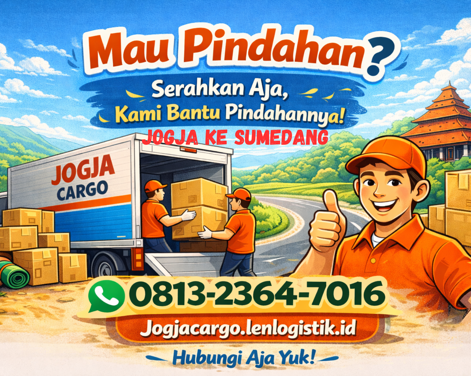 jasa pindahan jogja ke Sumedang