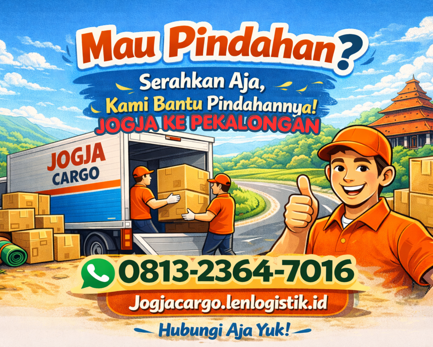 jasa pindahan jogja ke pekalongan