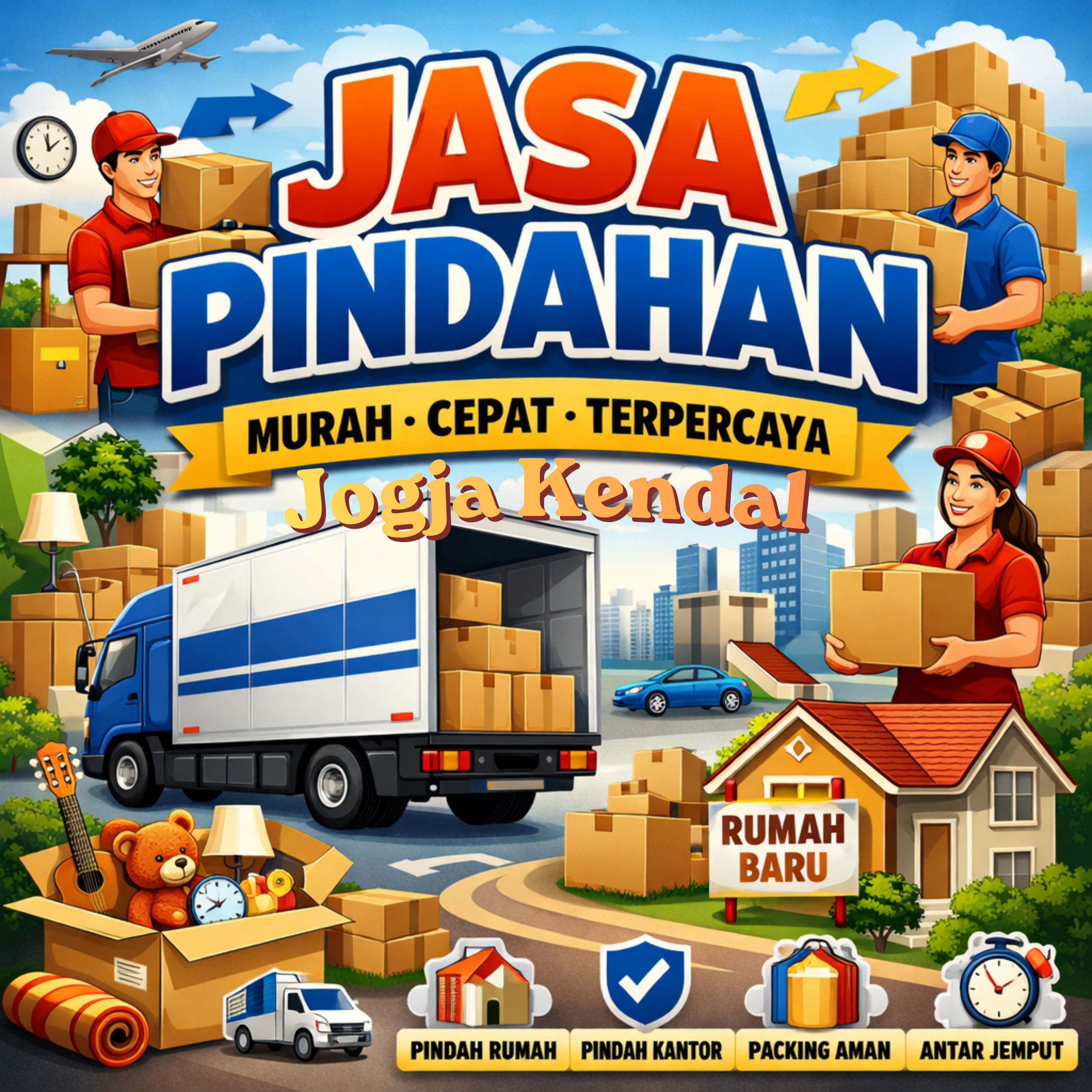 Jasa Pindahan Jogja ke Kendal