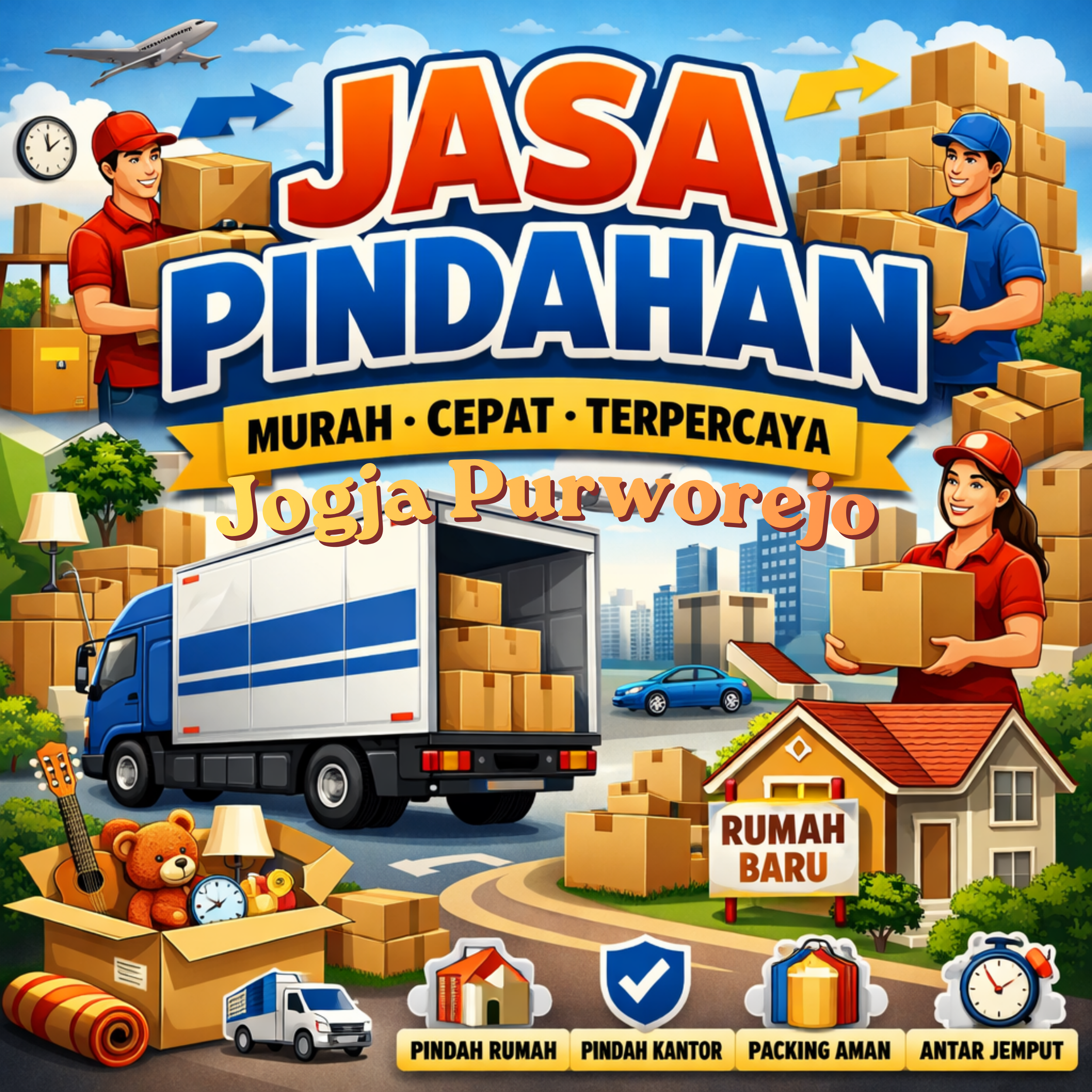 jasa pindahan jogja ke purworejo