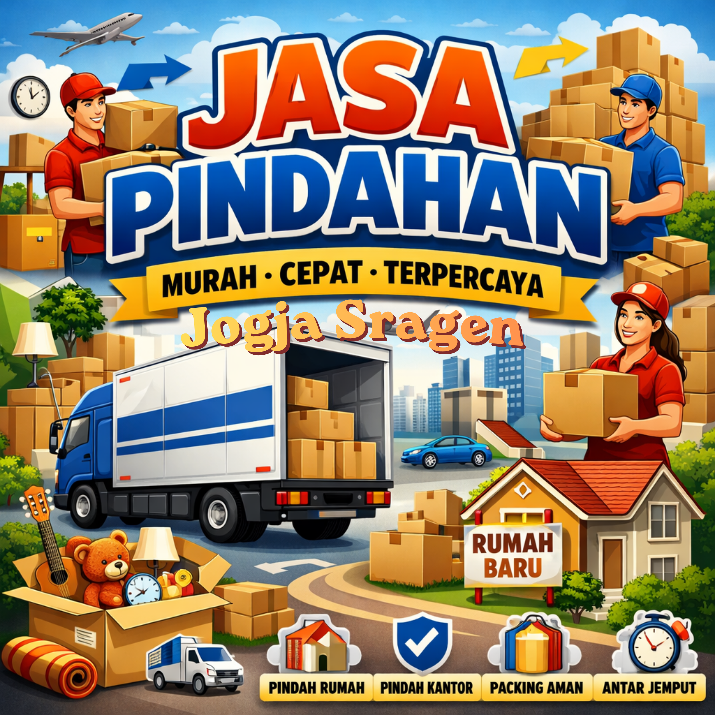 Jasa Pindahan Jogja ke Sragen