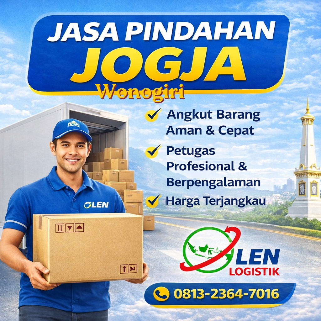 Jasa Pindahan Jogja ke Wonogiri