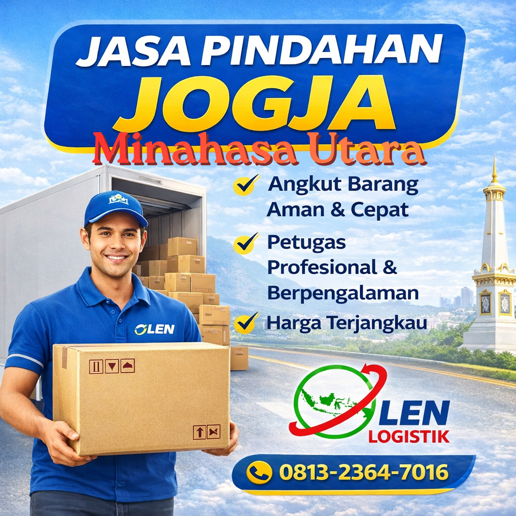 Jasa Pindahan Jogja ke Minahasa Utara