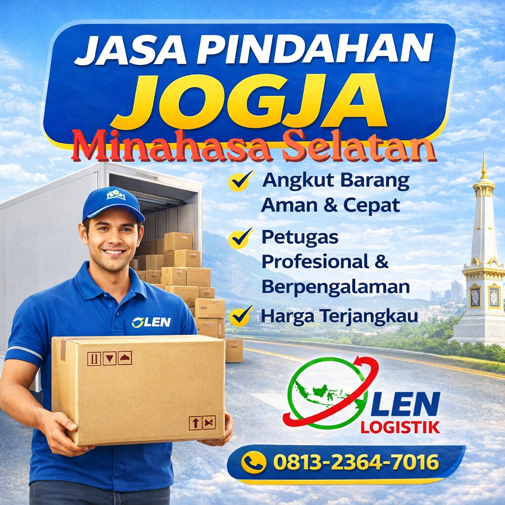 Jasa Pindahan Jogja ke Minahasa Selatan